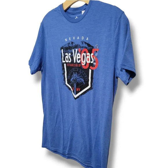 Las Vegas Nevada Mojave Desert '05 blue t-shirt  - medium - Picture 3 of 5